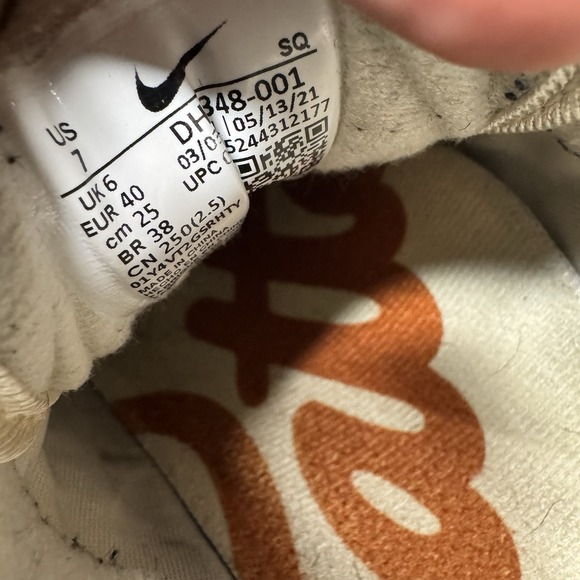 Size 7 - Nike Air Max 1 Patta Waves‎ Monarch Comes With Bracelet & Box! - Picture 10 of 12